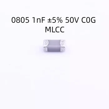 4000PCS/DAUG CGA4C2C0G1H102JT0Y0N Kondensatorius 0805 1nF ±5% 50V C0G MLCC