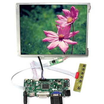 HD MI DVI VGA AUDIO LCD Kontrolės Valdyba 10.4 colių 800x600 LED Backlight Pakeisti G104SN03-V1