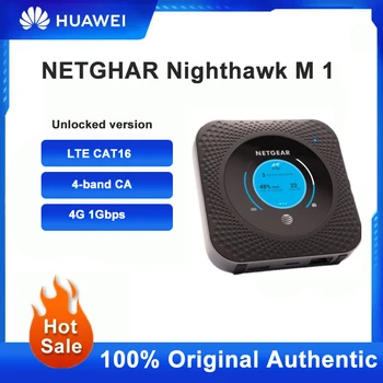 Originalus, Atrakinta Versija Europoje Netgear Nighthawk M1 4GX Gigabit LTE Mobiliojo ryšio Maršrutizatoriaus WiFi Hotspot ES MR1100+2VNT Antenos