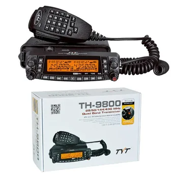 TYT TH-9800 Plius Judriojo Radijo Quad Band 29/50/144/430MHz 50W Transiveris TH9800 Walkie Talkie Automobilių, Sunkvežimių Radijo Retransliavimo Scrambler