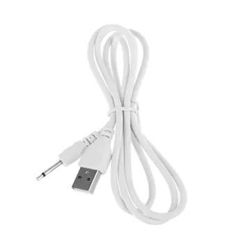 USB Įkrovimo Kabelis Laidas Universalus USB 2,5 AUX Audio Mono Maitinimo Įkroviklis 15/16/17/19mm