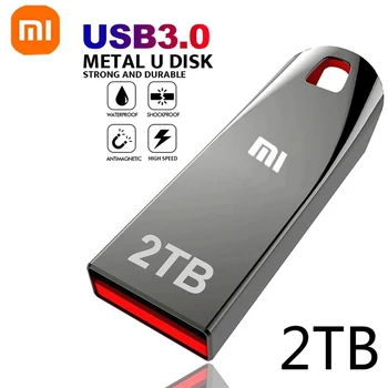 Xiaomi Originalus USB3.0 Flash Drive 2TB Didelės Spartos Psichikos Pen Ratai Tipas-C 1 TB PenDrive Nešiojama Atminties USB Duomenų laikmeną.