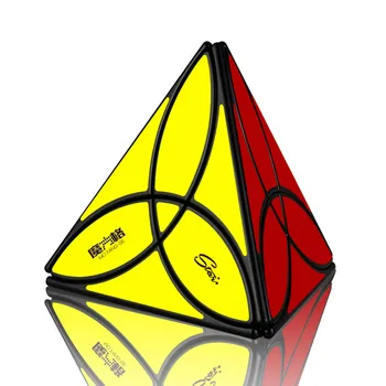 10 Rūšių Qiyi 3x3x3 Piramidės Greitis Magic Cube Profesinės Keista-formos Magic Cube Galvosūkiai Švietimo Žaislai Vaikams Dovanų