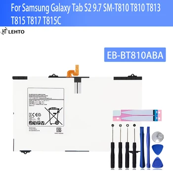 100% Naujas originalus EB-BT810ABA EB-BT810ABE Baterija Samsung Galaxy Tab S2 9.7