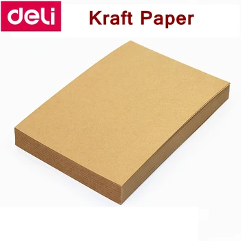 100VNT/DAUG Deli Kraft popierius A5 A4 A3 80g 120g 160g popierius, Spausdinimo popierius spausdinimo kraft popieriaus didmeninės