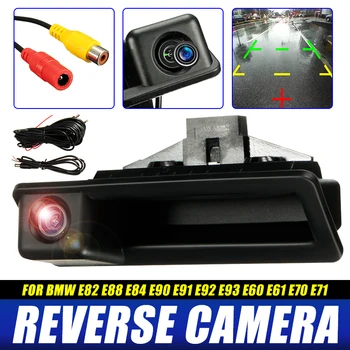 120 laipsnių Objektyvas TV Linijų Automobilį Atbuline CCD Galinio vaizdo Kamera Parkavimo HD BMW E82 E88 E84 E90 E91 E92 E93 E60 E61 E70 