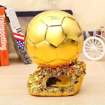 15cm Europos Futbolo Aukso Kamuolys Trofėjus Suvenyrų Futbolo Sferiniai Čempionas Žaidėjas Konkurencijos Sudarymo Gerbėjų Dovana, Namų Rankdarbių
