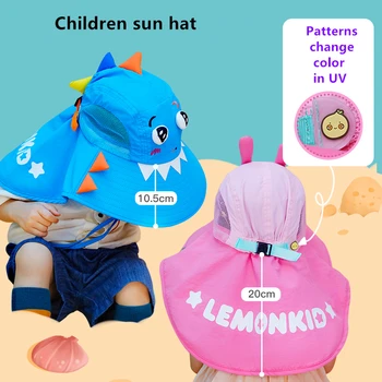 2022 Naujų Vaikų Panamos Paplūdimys Skrybėlės Kibiro Kepurę Vaikščiojimo Lauke, UV Apsauga Kepurės Vaikams Vienaragis Bžūp Vasaros Saulės Skrybėlę