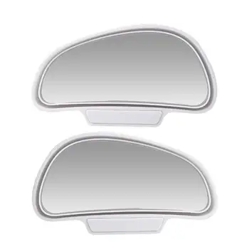 2VNT Blind Spot Automobilių Veidrodėliai 360 Laipsnių Reguliuojamas Plataus kampo Pusės Galinis Veidrodžiai automobilių Stovėjimo aikštelė Papildomas Galinio vaizdo Veidrodis