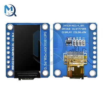 3.3 V 0.9 colių LCD Ekranas Modulis ST7735S Vairuotojo 80x160 Rezoliucijos IPS visų Spalvų Ekranas LCD Modulis SPI Serijos Sąsaja Ardu