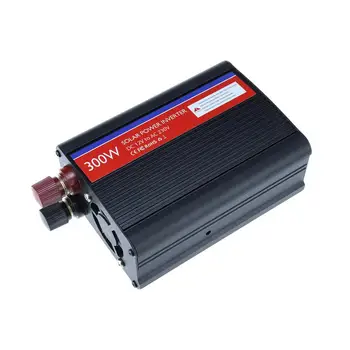 300W/500W DC 12V AC 230V Nešiojamų Car Power Inverter Įkroviklis Adapteris Keitiklis Universalus Lizdas, 2.1 USB Auto Priedai