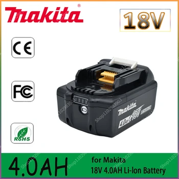 4000mAh naujas pakeitimas Makita 18V li Makita elektriniai pjūklai Poveikio veržliarakčio Kampo šlifavimo elektrinis plaktukas pasiimti baterija