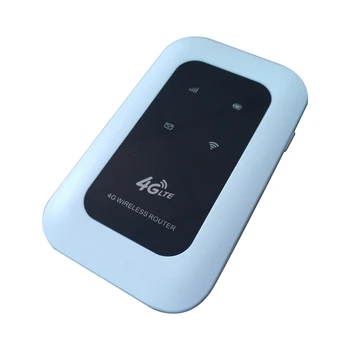 4G LTE Maršrutizatorių Wifi Kartotuvas 4G SIM Kortelės Lizdą, Modemo prijungimo įtaisas Maršrutizatorius 150Mbps ABS Balta