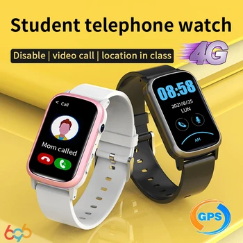 4G Vaikai Vaizdo Skambučių Tracker Smart Žiūrėti Vandeniui Realaus Laiko GPS Vieta Kamera Beidou LBS SOS WIFI, Vaikų SIM Kortelės Smartwatch