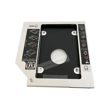 Aliuminio 2 Kietasis Diskas HDD SSD Talpyklos Optinis Caddy Rėmo Laikiklis SATA SONY VAIO VPCSB UJ152 UJ-152A 