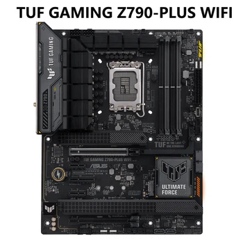 ASUS TUF ŽAIDIMŲ Z790-PLIUS WIFI LGA 1700 Intel12th&13 Gen ATX Žaidimų Plokštė PCIe 5.0,DDR5,4xM.2 Slots,16+1 DrMOS,WiFi 6