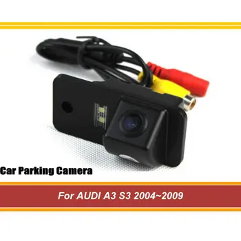AUDI A3 S3 2004-2009 M., Automobilio Galinio vaizdo Kamera Galinio Parkavimo Priedai HD CCD NTSC (RAC), Integruota Brūkšnys Cam Rinkinys