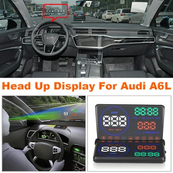 Audi A6L C7/4G/C8/4K 2011-2020 Auto Head Up Display HUD Automobilių Elektronikos Priedai prekinis, galinis Stiklo Projektorius Signalizacijos Sistemos