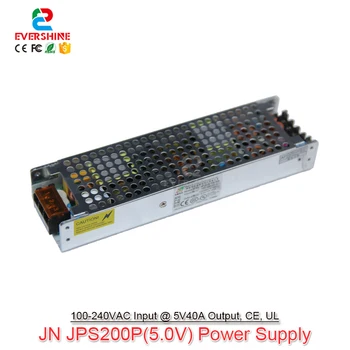 Aukštos Kokybės G-energijos JPS200P 5V 40A impulsinis Maitinimo šaltinis LED Martix Reklamos Rodymo Ekrane