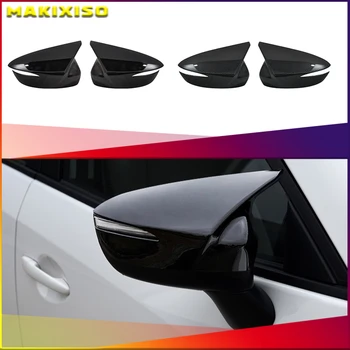 Automobilio galinio vaizdo veidrodėlio dangtelis Mazda CX5 CX-5 Veidrodis būsto Automobilių reikmenys