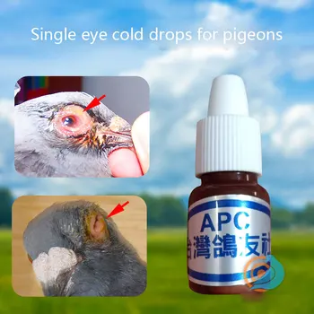 Balandžių mėgėjas klubas APC akių lašai / pigeon chlamydia net papūga paukštis vieną akį šaltos ašaros balandžių akis aiškiai lašai
