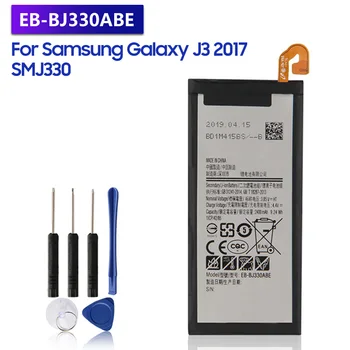 Bateriją EB-BJ330ABE Samsung GALAXY j3 skyrius 2017 Edition J3300 SM-J330 2400mAh Įkraunamos Baterijos