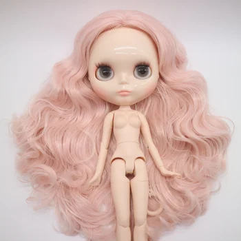 bendras kūno Nuogas Blyth Lėlių,rožinės spalvos plaukų Gamyklos lėlės Mados lėlės Tinka Mergaitėms