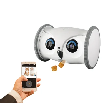 didelis automatinė interaktyvios smart naminių kačių ir šunų žaislais gyvūnėliams, elektroninių kalėdų Pelėda Robotas žaislas 
