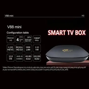 DIXSG V88 Mini Smart TV Box 