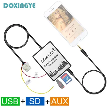 DOXINGYE USB SD AUX Automobilinį MP3 Muzikos Adapteris, CD Keitiklis, Garso Adapte Už 