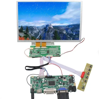 HD MI DVI VGA LCD Valdiklio plokštės 10.1 colių AV101VW01 V3 800X480 LCD Ekranas