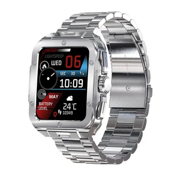 I92 Smart Watch Vyrų Kūno Temperatūra Ne Invazinės Gucose Širdies ritmo EKG Stebėjimas Sporto Belaidžio Įkrovimo Moterų Smartwatch
