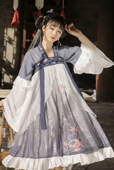 Iki 2023 m. Rudenį Pagerino Kinijos Stiliaus Trumpas Hanfu Suknelė Moterims Cute Lolita Apranga Tang Dinastijos Princesė, Cosplay Kostiumai Šalis