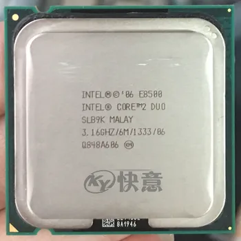 Intel Core 2 Duo Procesorius E8500 (6M Cache, 3.16 GHz, 1333 MHz FSB)SLB9K EO LGA775 CPU Desktop 