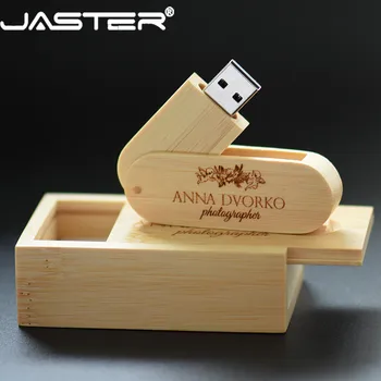 JASTER Medinė USB + dovanų dėžutė, USB 