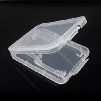 Laikymo Dėžutė 5 Vnt skaidraus Plastiko Atminties Kortelę Atveju SD TF Kortelę Apsaugos Turėtojas