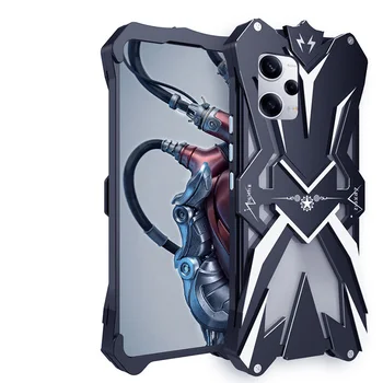 Metalo, Plieno, Mašinų Serija Atvejais Thor Sunkiųjų Šarvų Aliumininiai Telefono Dangteliai Xiaomi Redmi 12 Pastaba Pro Plus Padengti