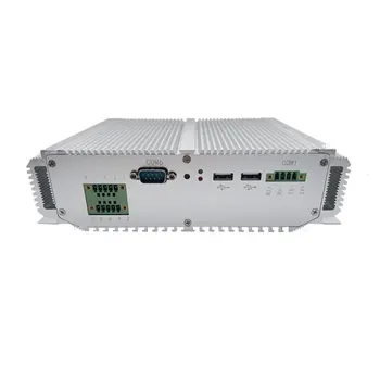Mini Sidabro Pramoninis Kompiuteris Su I5-1135G7 Borto 8G RAM 256G SSD 4 COM 5 USB 2.0 2 Gigabit LAN