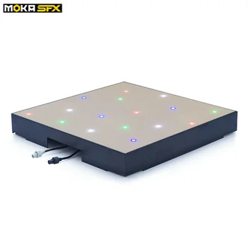 MOKA SFX Žvaigždėtu LED Grindų Plytelės 3D Scenos Apšvietimas Grindų LED Šokių Grindų Skydas Vandeniui už naktinį Klubą Plaza SD Kontrolės