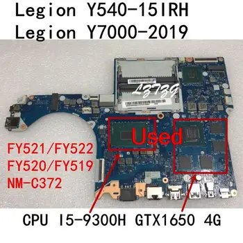 Naudotas Lenovo Legiono Y540-15IRH/Legiono Y7000-2019 Nešiojamojo kompiuterio pagrindinė Plokštė CPU I5-9300H GTX1650 4G FRU 5B20S42501 5B20S42502
