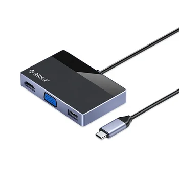 ORICO Nešiojamų Ultra-mini C Tipo Aliuminio USB3.0 HUB DM