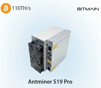 Pirkti 2 gaukite 1 nemokamai Bitmain S19 Pro 110TH/S SHA-256 s19pro110 100%