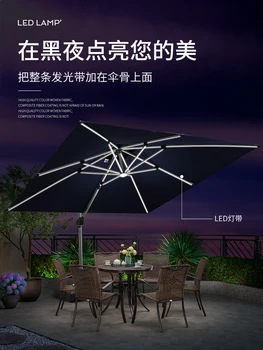 Produktas gali būti pritaikytas.Lauko umbrellasRoman skėčiai, lauko skėčiai, lauko skėčiai nuo saulės, sodo terasos