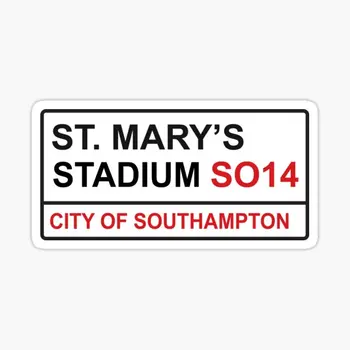 Southampton Futbolo Komanda St Marys Sta 5VNT Automobilių Lipdukai Kambarį Papuošalai Kambarys Anime Sienos Nešiojamojo kompiuterio Lipdukai Vaikas