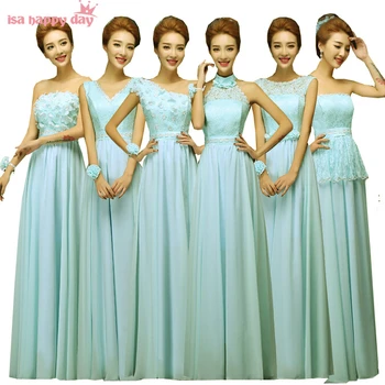 suaugusiųjų sukrauti šifono suknelės bridemaid ilgai brides tarnaitės moterys šalis suknelė gėlių suknelės mergaitėms įvykius iš kinijos B1881