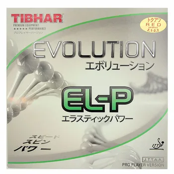 TIBHAR Evolution EL-P Tenoras Stalo Teniso Gumos Kauliukų Vokietijoje Ping Pong Gumos Greita Ataka su Kilpa
