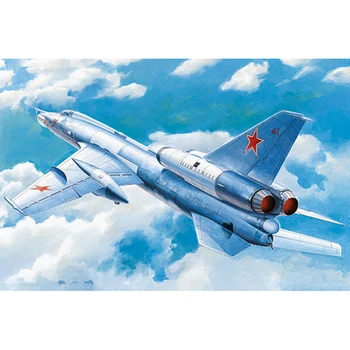 Trimitininkas 1/72 01695 Sovietų Tu-22 Blinder Taktinis Bombonešis lėktuvas Plokštumoje Modelis TH16549-SMT2