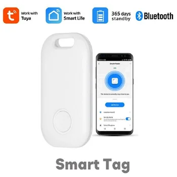 Tuya Mini Seklys Belaidžio Garsiau Žiedas Produktas, Bluetooth Vieta Tracker Anti-Lost Signalizacija Smart 