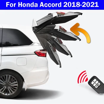 Uodega langelį Honda Accord 2018-2021 Elektrinis bagazines dangtis Koja spardyti Jutiklis Automobilio bagažo skyriaus Atidarymo Protingas Uodega Vartų Liftas