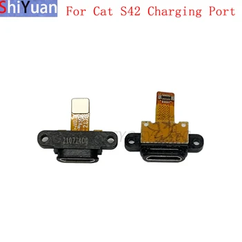 USB Įkrovimo lizdas Jungtis Valdybos Flex Kabelis Cat S42 Įkrovimo Jungtį, Pakeitimas, Remontas, Dalys
